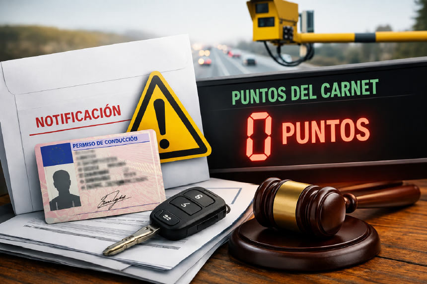 carnet sin puntos