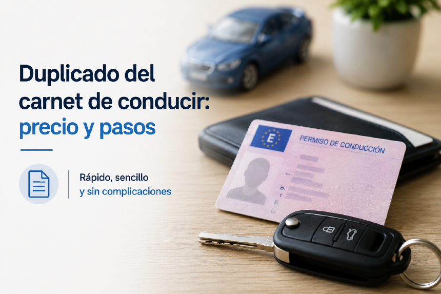 duplicado del carnet de conducir