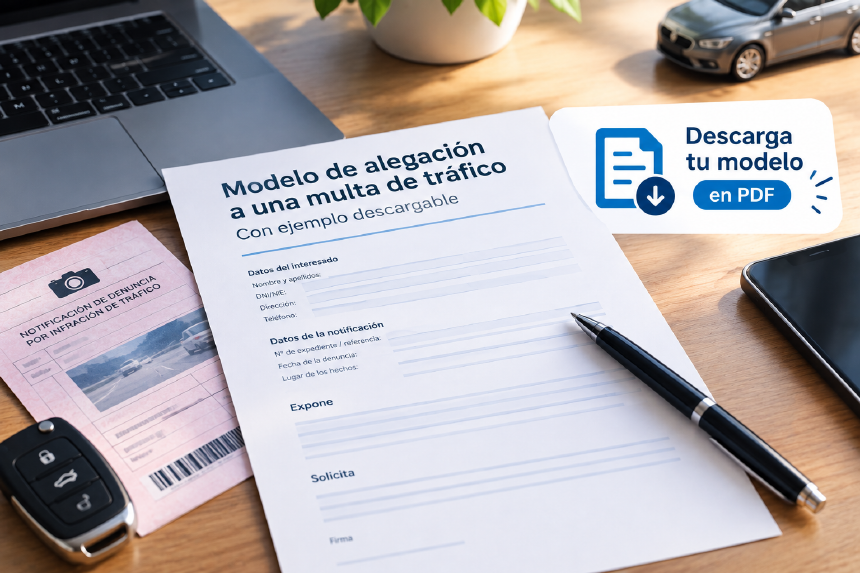 modelo de alegacion